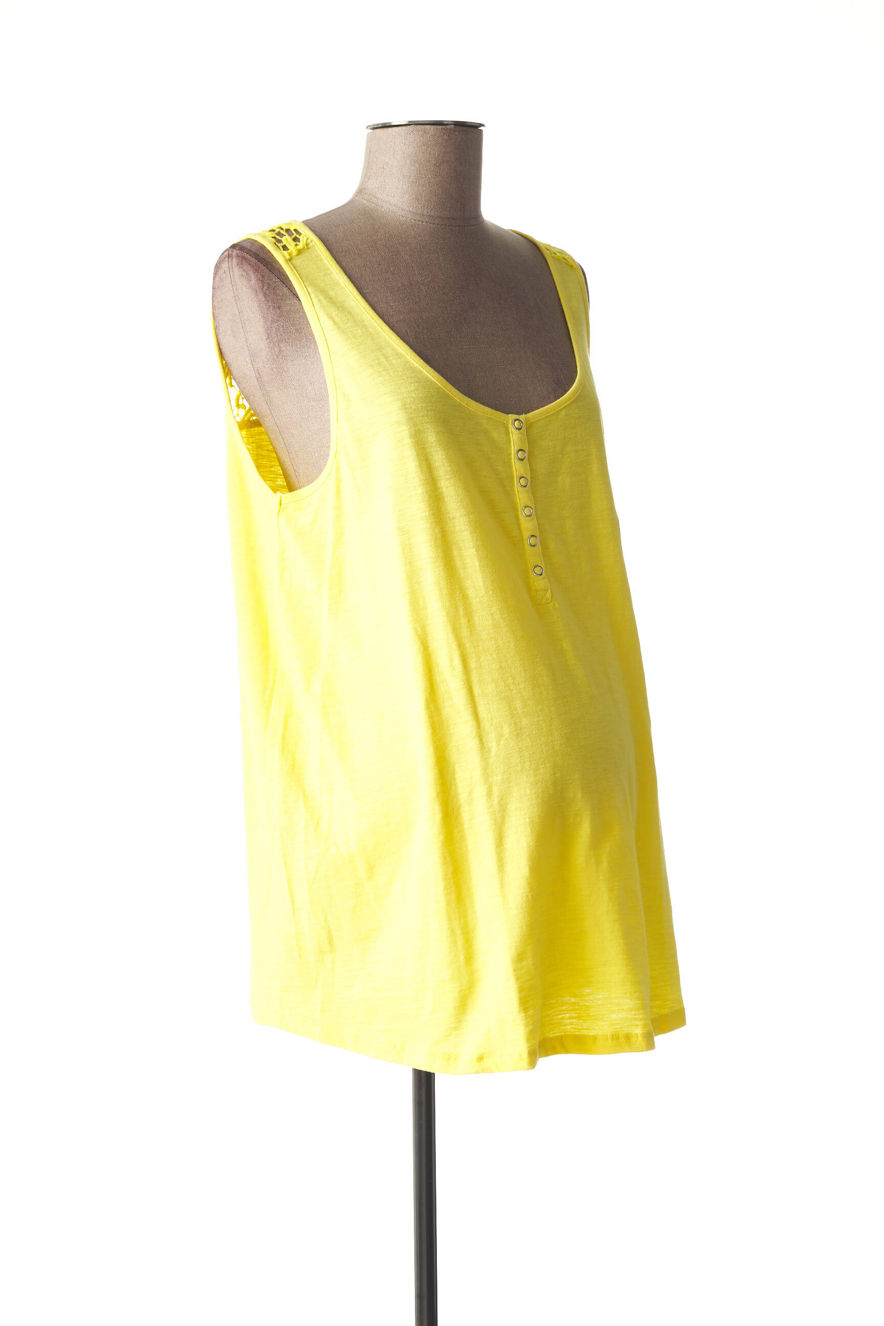 Ohma   Chemisiers Maternite Femme couleur jaune