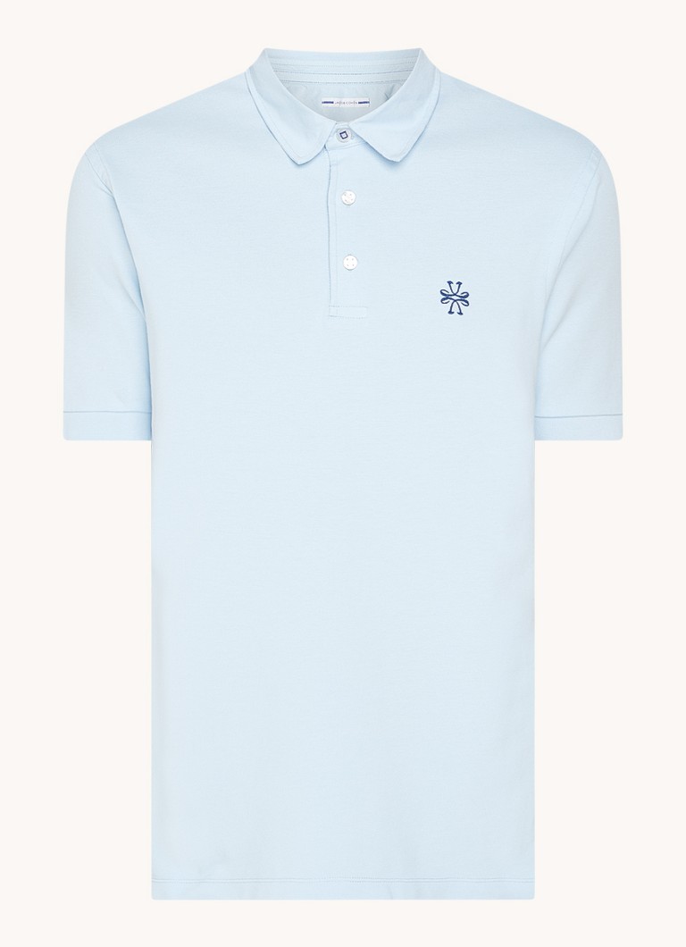 Jacob Cohën regulāra piegriezuma polo krekls ar izšuvumu no logotipa