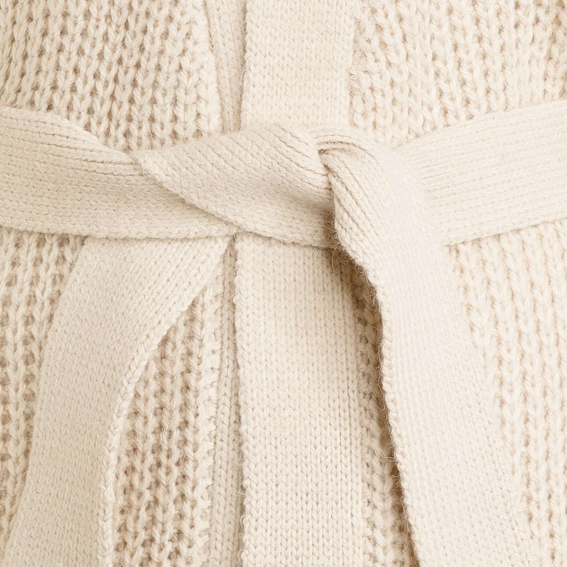Damen Umstands-Strickjacke mit Bindegürtel