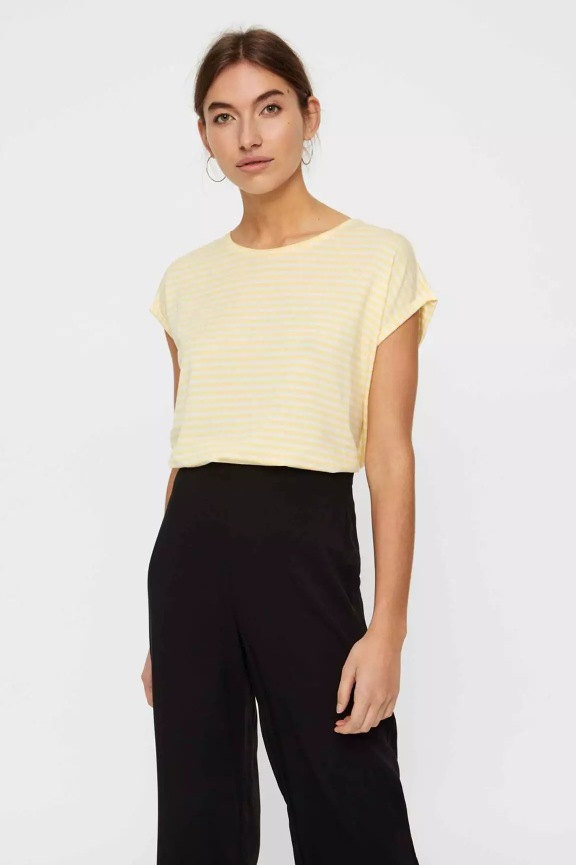 Vero Moda Tshirts Femme couleur jaune
