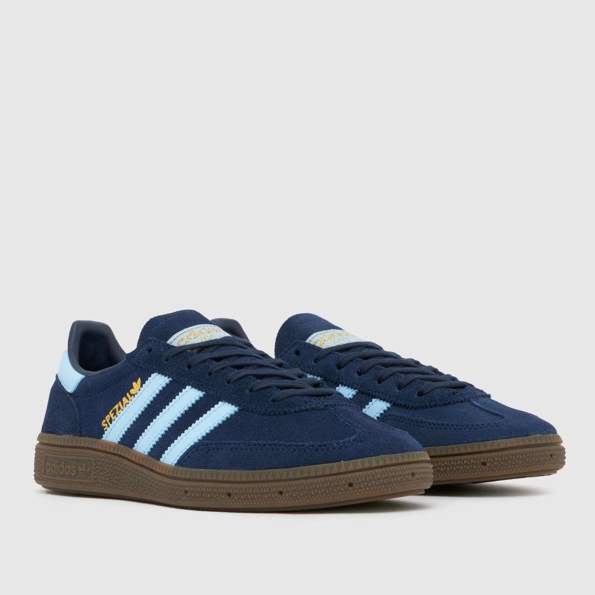 adidas sötétkék és fekete kézilabda spezial fiú ifjúsági cipők