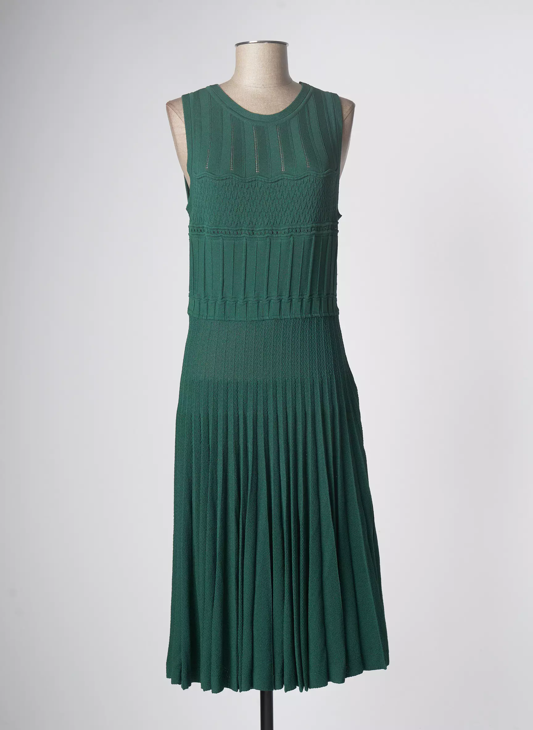 Devernois Robes Mi Longues Femme couleur vert
