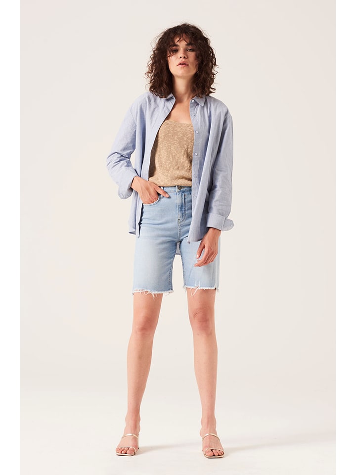 Garcia Jeans-Shorts in Blau günstig kaufen