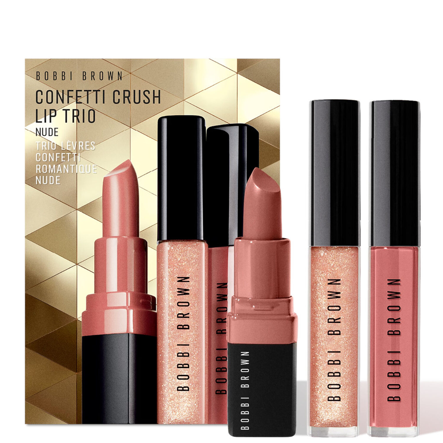 Bobbi Brown Confetti Crush Lip Trio Nude