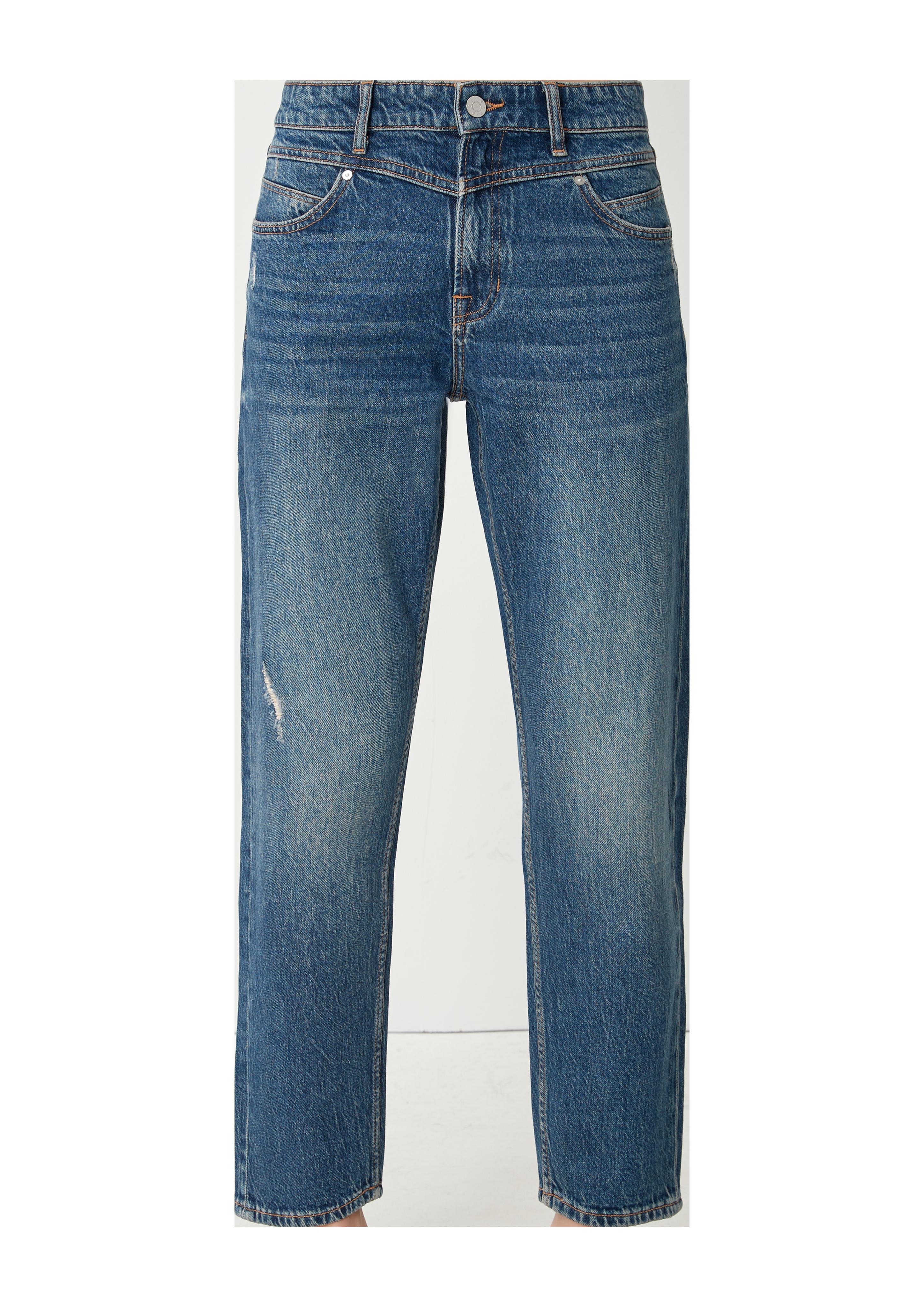 Ankle-Jeans Franciz / Relaxed Fit / Mid Rise / Tapered Leg  2125408-55Z4