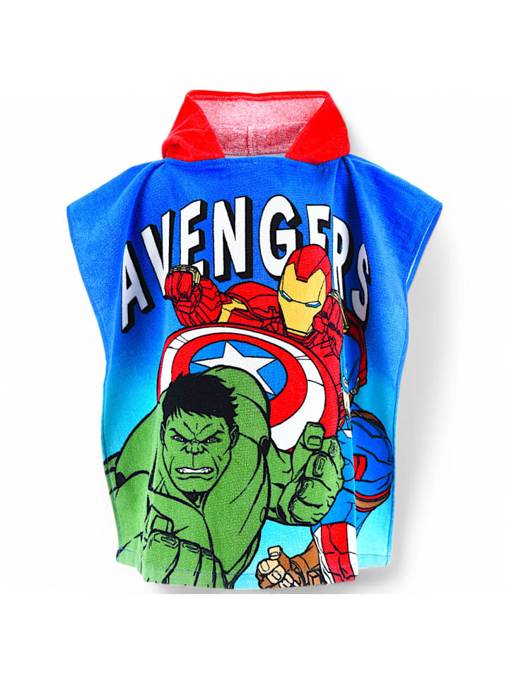 Avengers Badeponcho Avengers  - (B) 55 cm x (L) 110 cm in Bunt günstig kaufen 55 x 100 cm