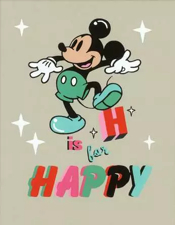 CreArt H is for happy - Malen nach Zahlen für Erwachsene