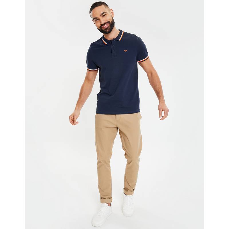 Threadbare THB Polo Power Poloshirt Herren