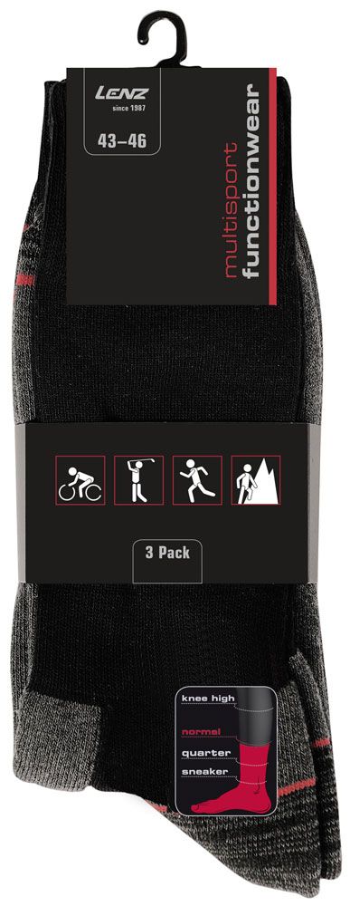 Lenz Performance Multisport - Socken (3er-Pack) kaufen | Bike-Discount