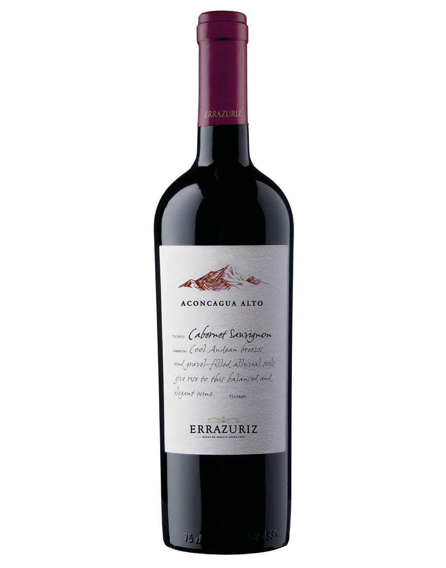 Valle di Aconcagua DO Cabernet Sauvignon Aconcagua Alto 2019 Errazuriz 0,75 ℓ