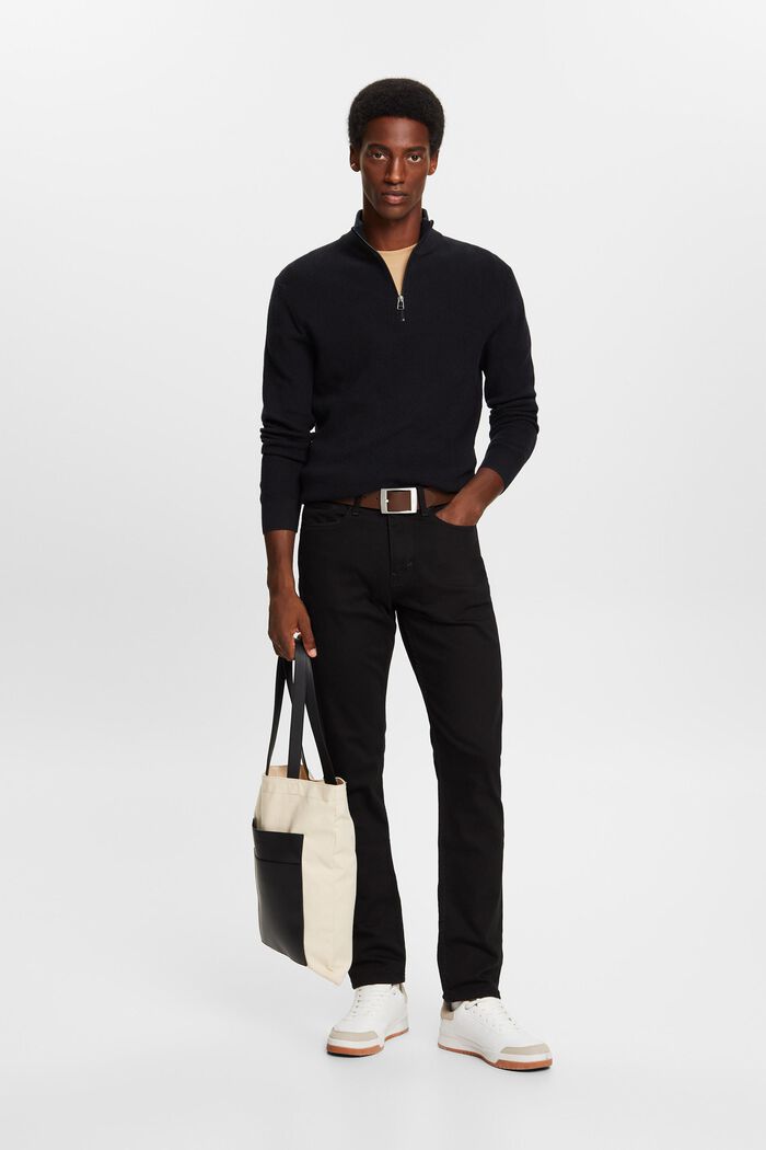 Schmale Jeans mit mittlerer Bundhöhe