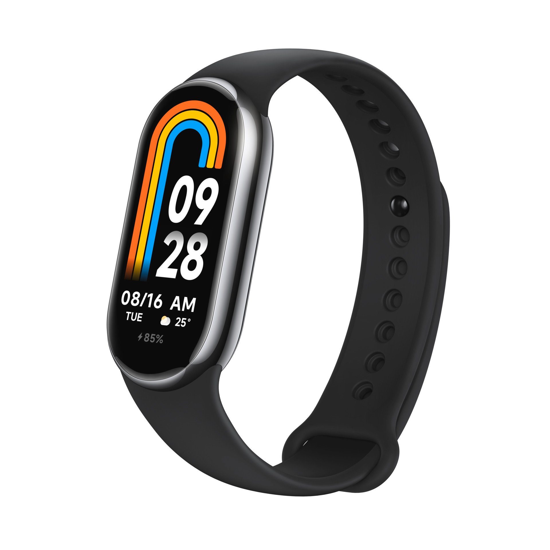 Xiaomi Smart Band 8 Fitnessband (4,11 cm/1,62 Zoll), 4,12 cm (1,62 Zoll) AMOLED 60 Hz Farbdisplay mit Touchscreen, Bis zu 16 Tage Akkulaufzeit