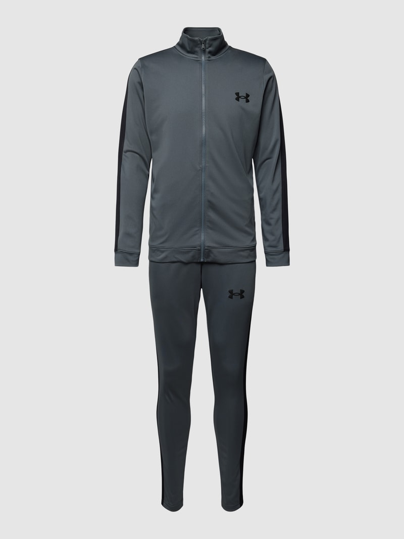 Tracksuit mit Logo-Detail Modell 'Knit' in graphit