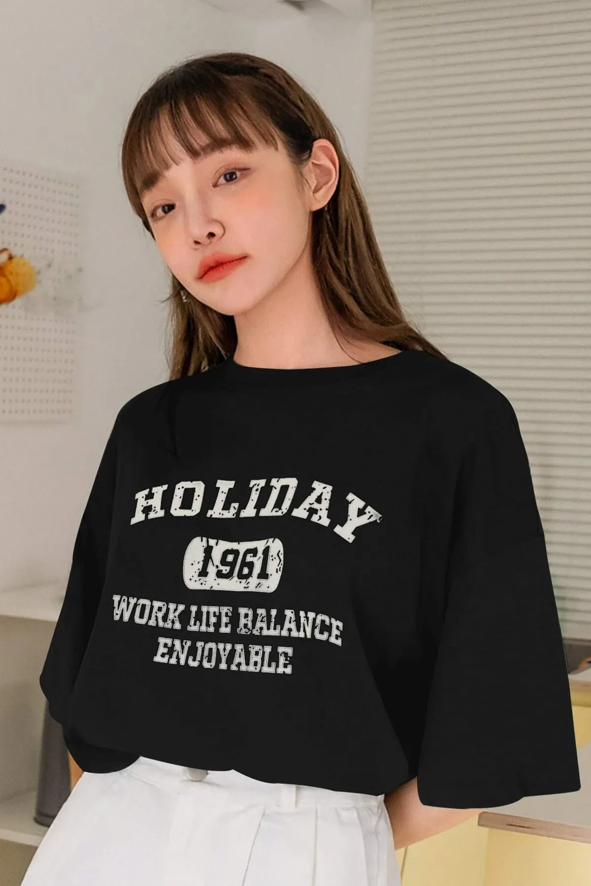 uyguntarz  T-Shirt - Schwarz - Regular Fit