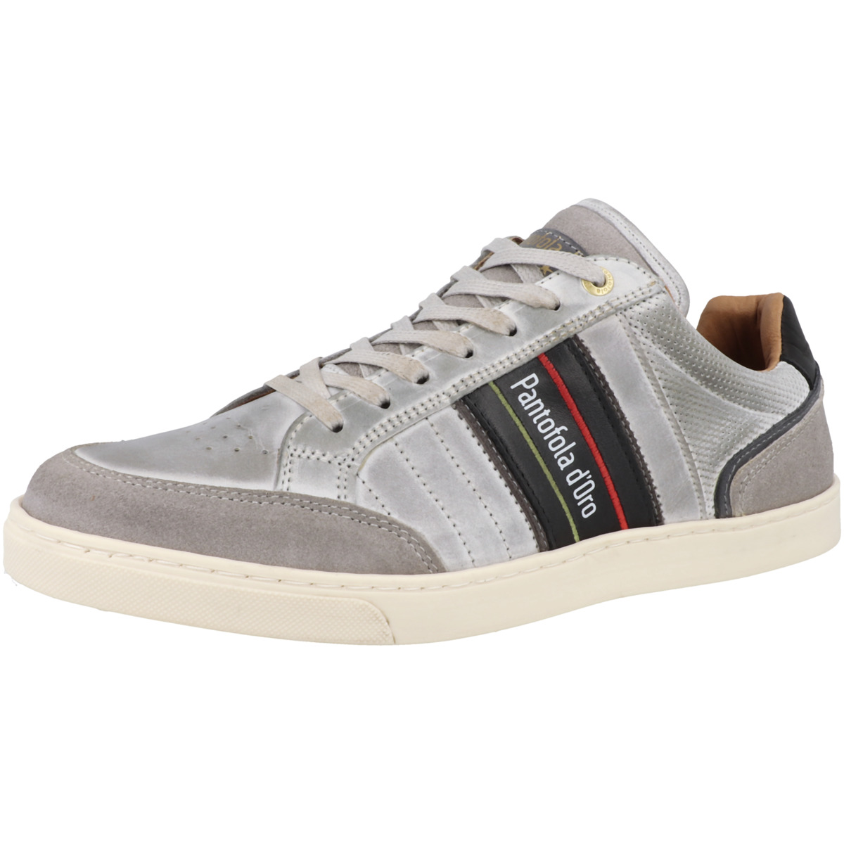 Pantofola d Oro Laceno Uomo Low Sneaker Low grau