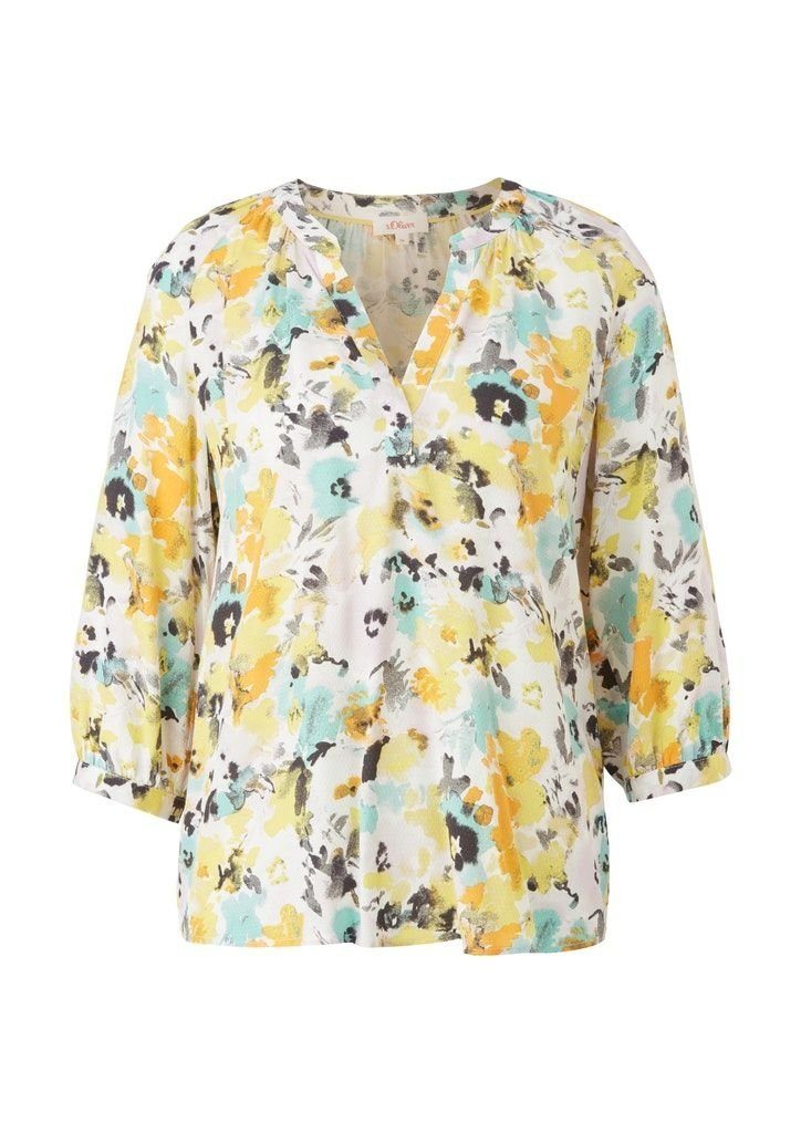 s.Oliver Kurzarmshirt Bluse