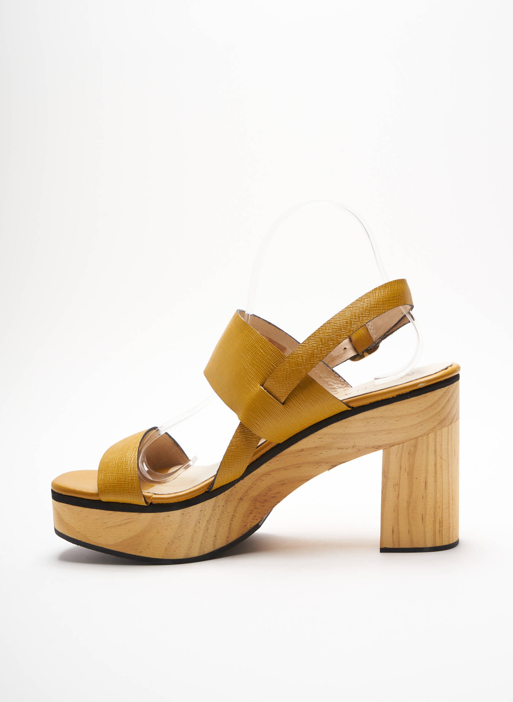 Marcela Yil Sandales Nu Pieds Femme couleur jaune