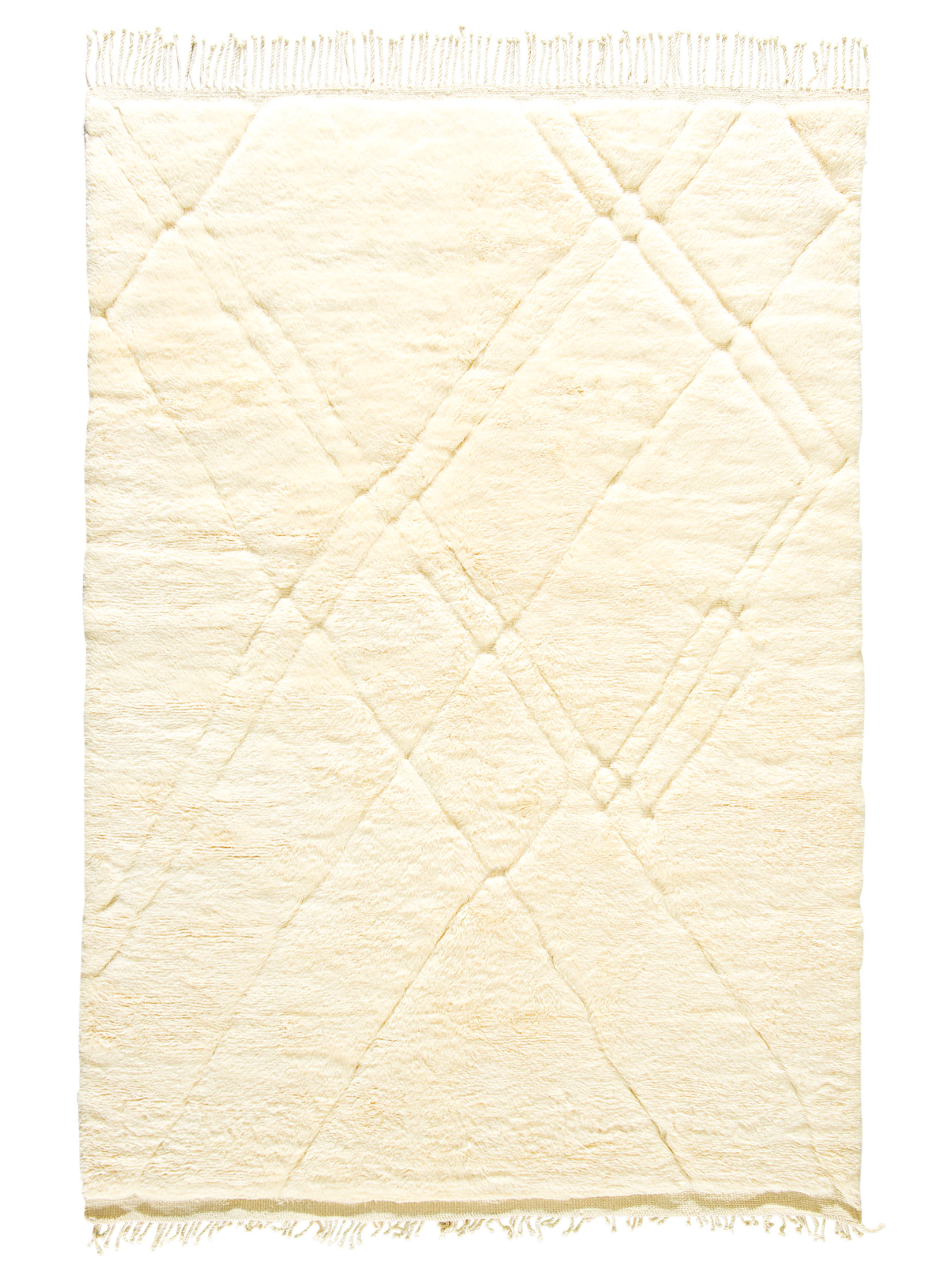 Beni Ourain ca. 206 x 297 cm, Unikat / Einzelstück
