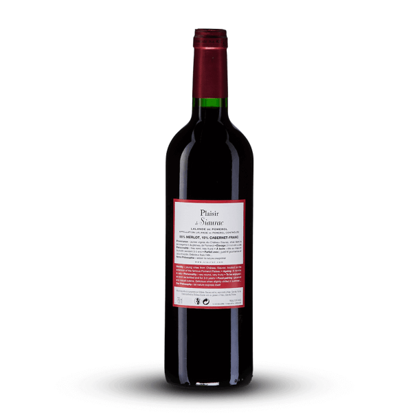 Plaisir de Siaurac Rouge 2020 - Château Siaurac