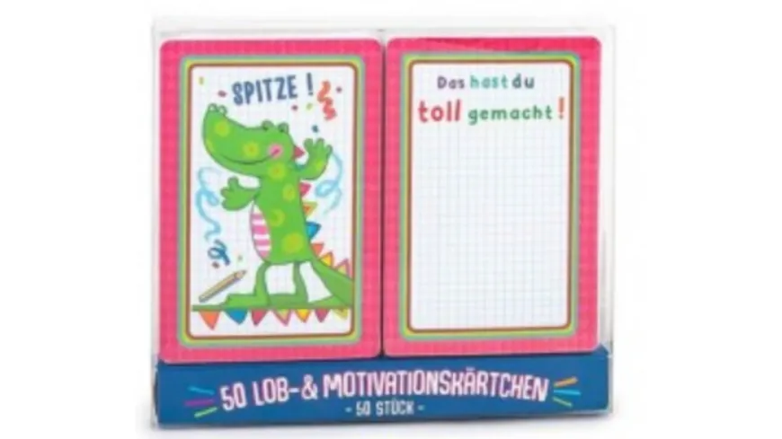 TRENDHAUS Motivations- und Lobkärtchen 10 versch. Motive