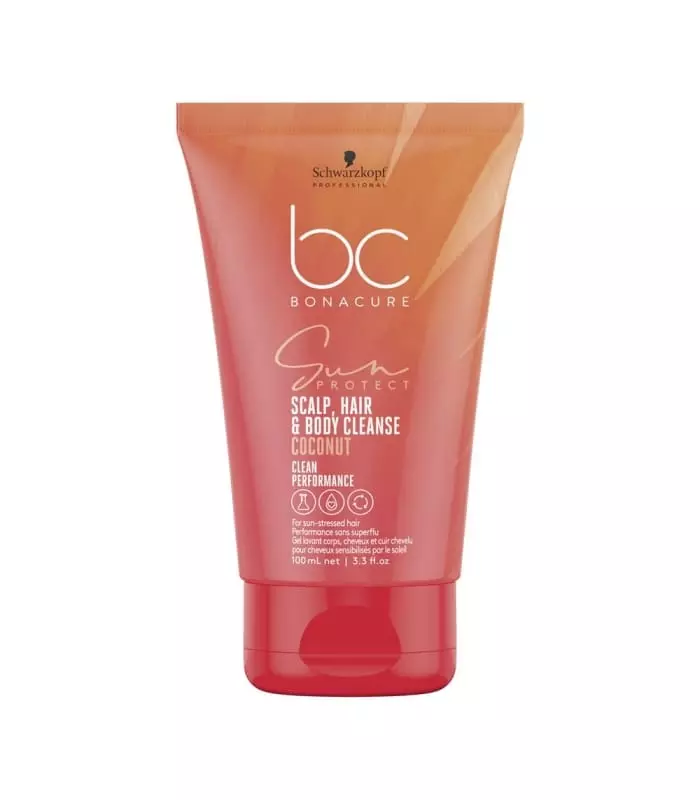 BC BONACURE SUN PROTECT Gel Lavant Corps,Cheveux et Cuir Chevelu