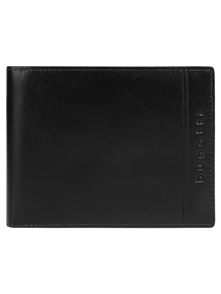 Bugatti Geldbörse LUCIDO in schwarz günstig kaufen onesize