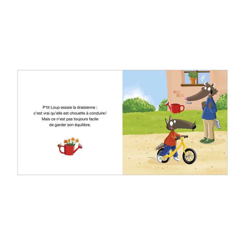 Livre P'tit loup fait du vélo - Auzou