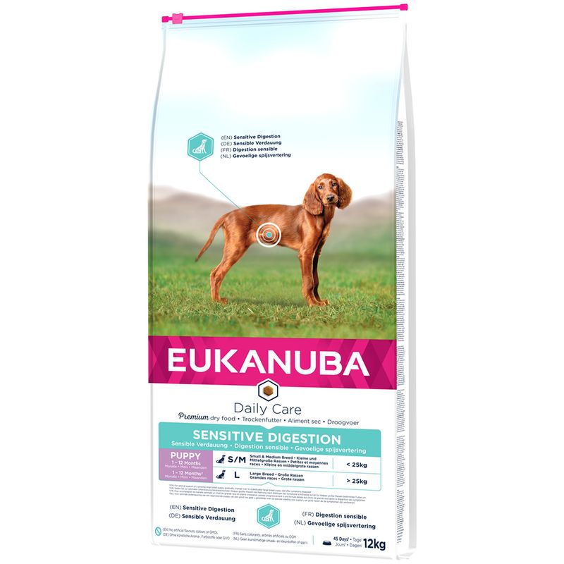 Eukanuba Puppy Sensitive Digestion mit Huhn & Pute