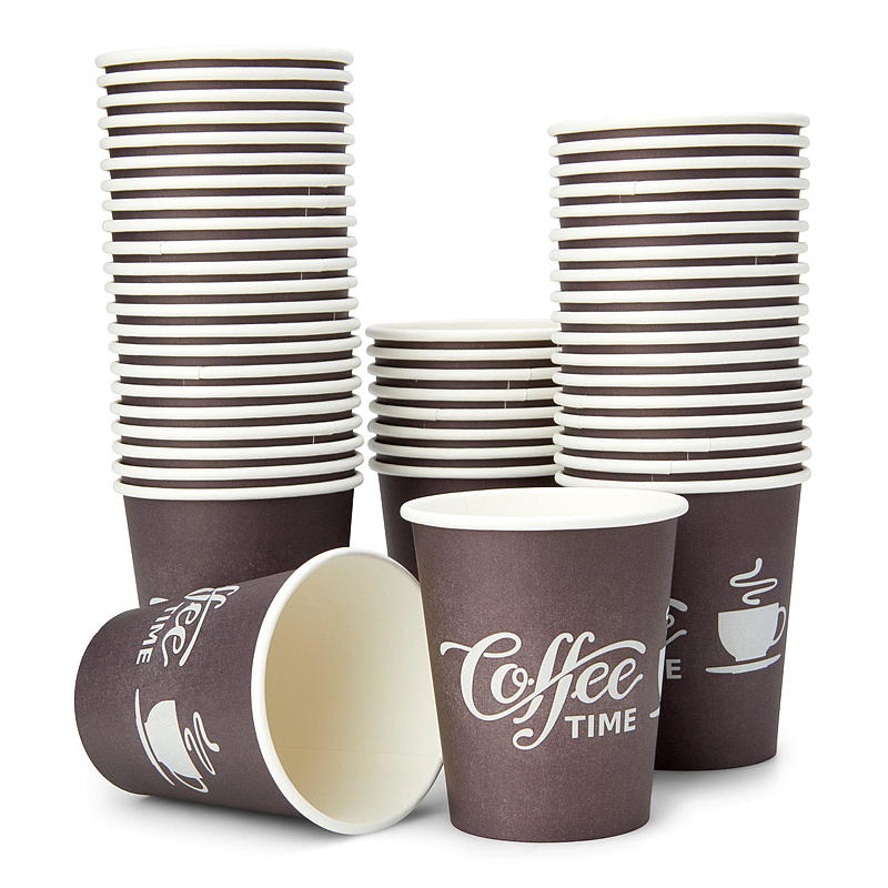 Quick Pappbeger 50-PK 2,5 dl Coffee time