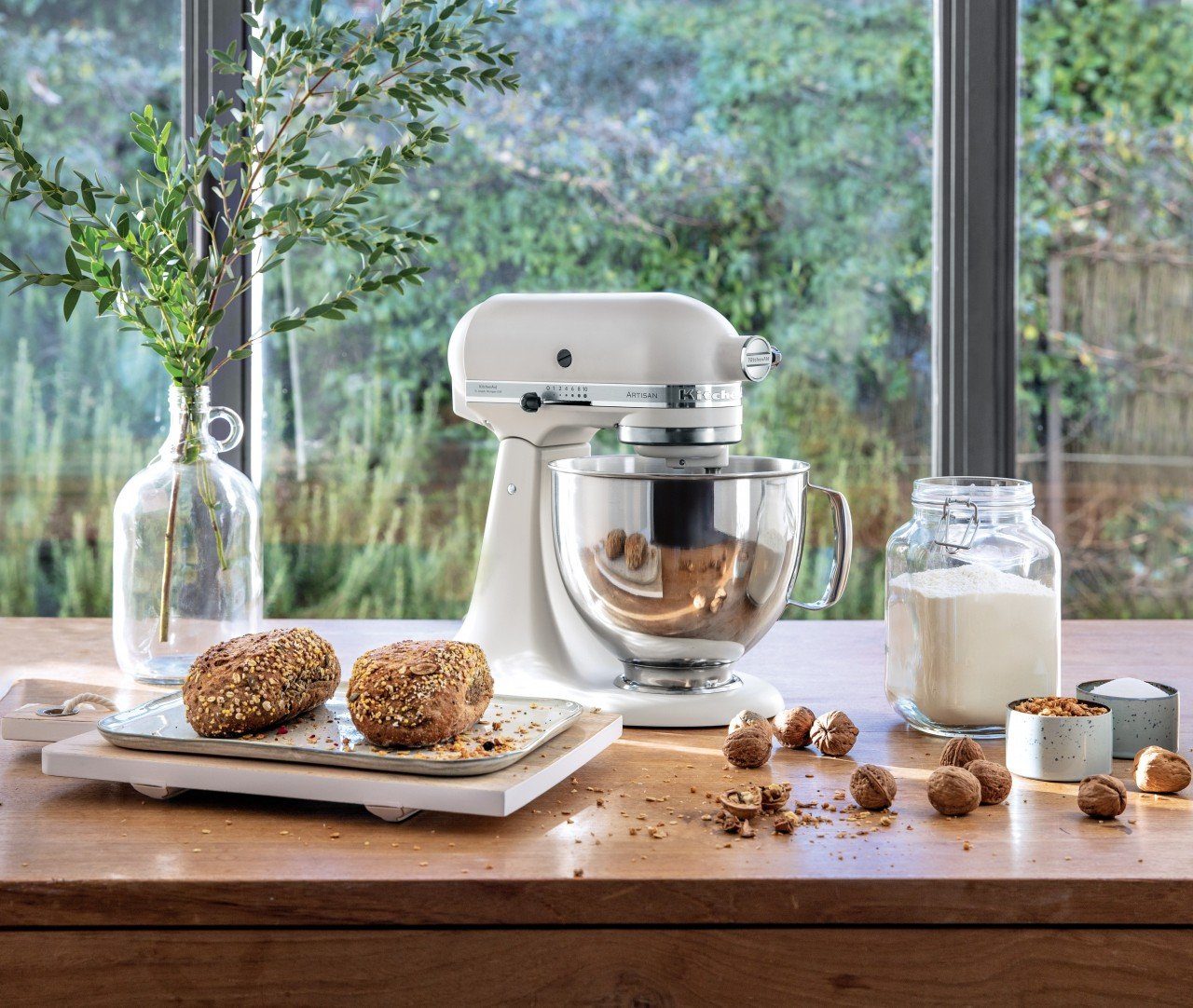 KitchenAid Küchenmaschine KitchenAid 4,8 L 5KSM185 Artisan Küchenmaschine Allrounderset