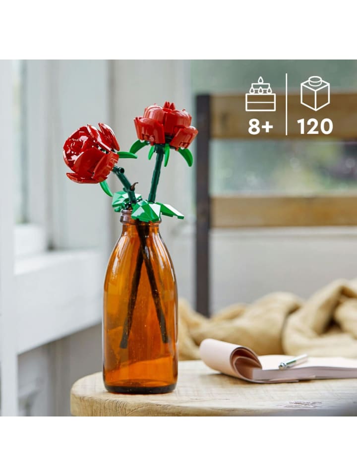 LEGO Botanical Collection Rosen in Rot ab 8 Jahre günstig kaufen onesize