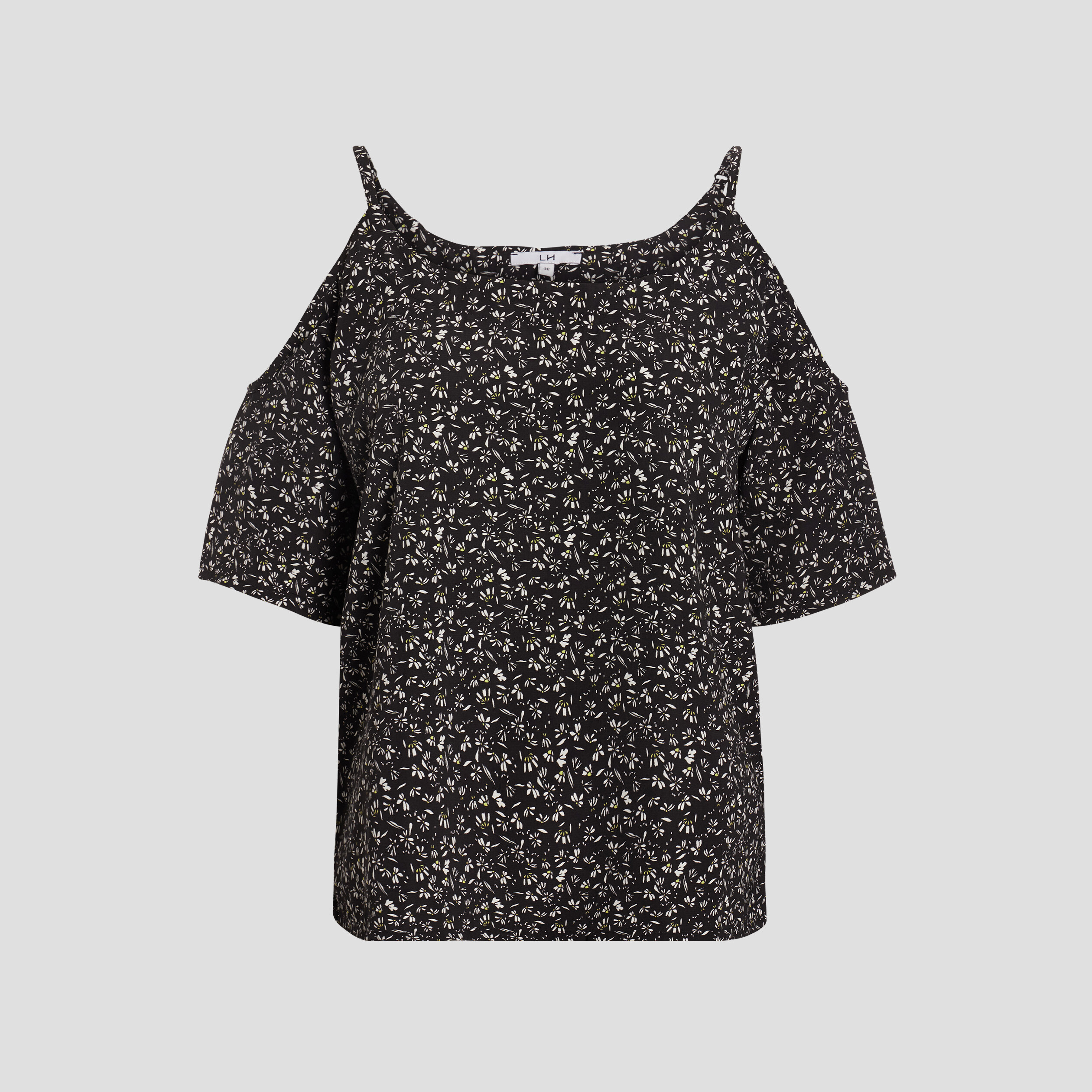 Blouse épaules dénudées noir femme | La Halle