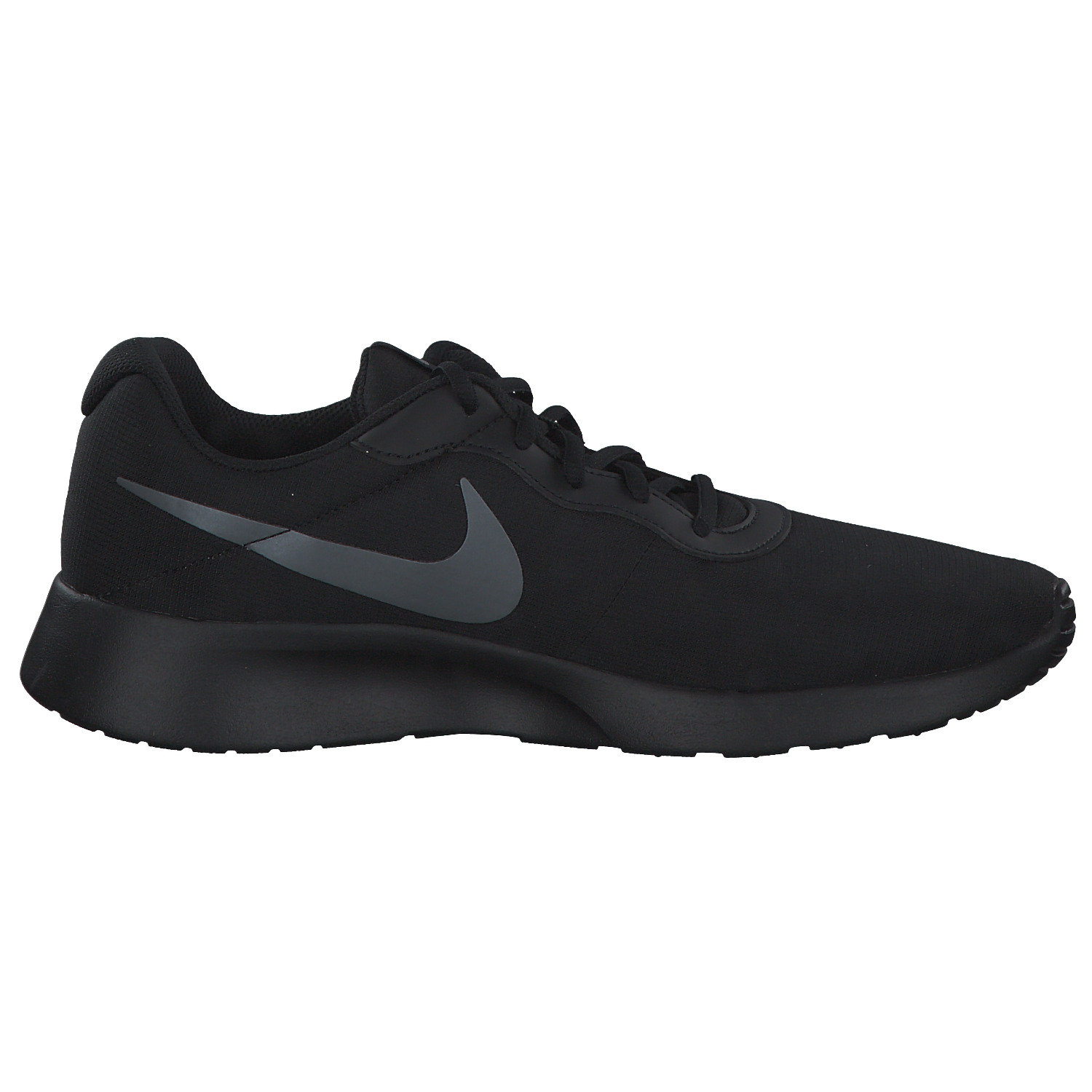 Nike Tanjun Refine DR4495, Sneakers, Damen, black/cool grey-volt-flat pewt
