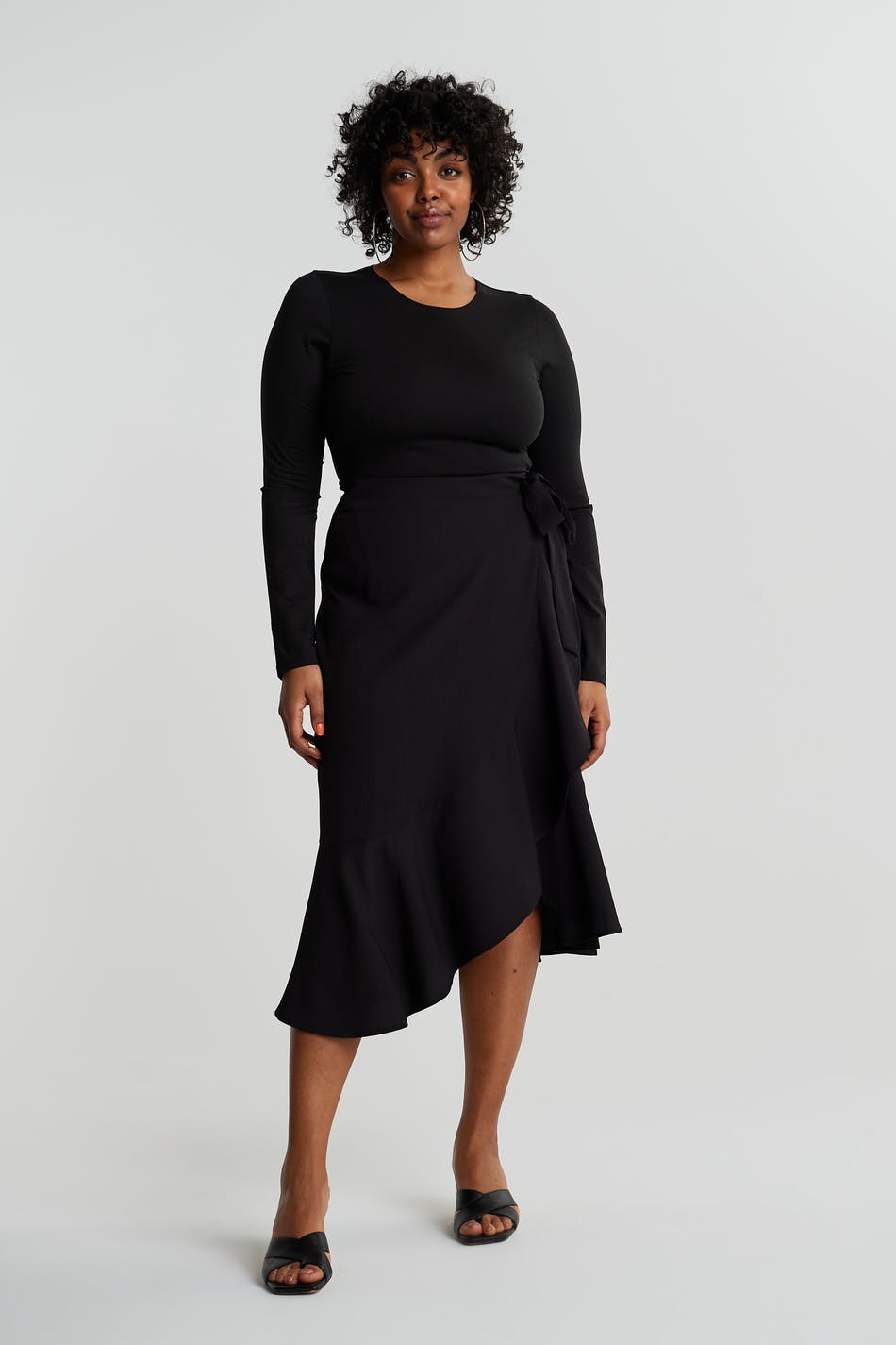 Franie wrap skirt