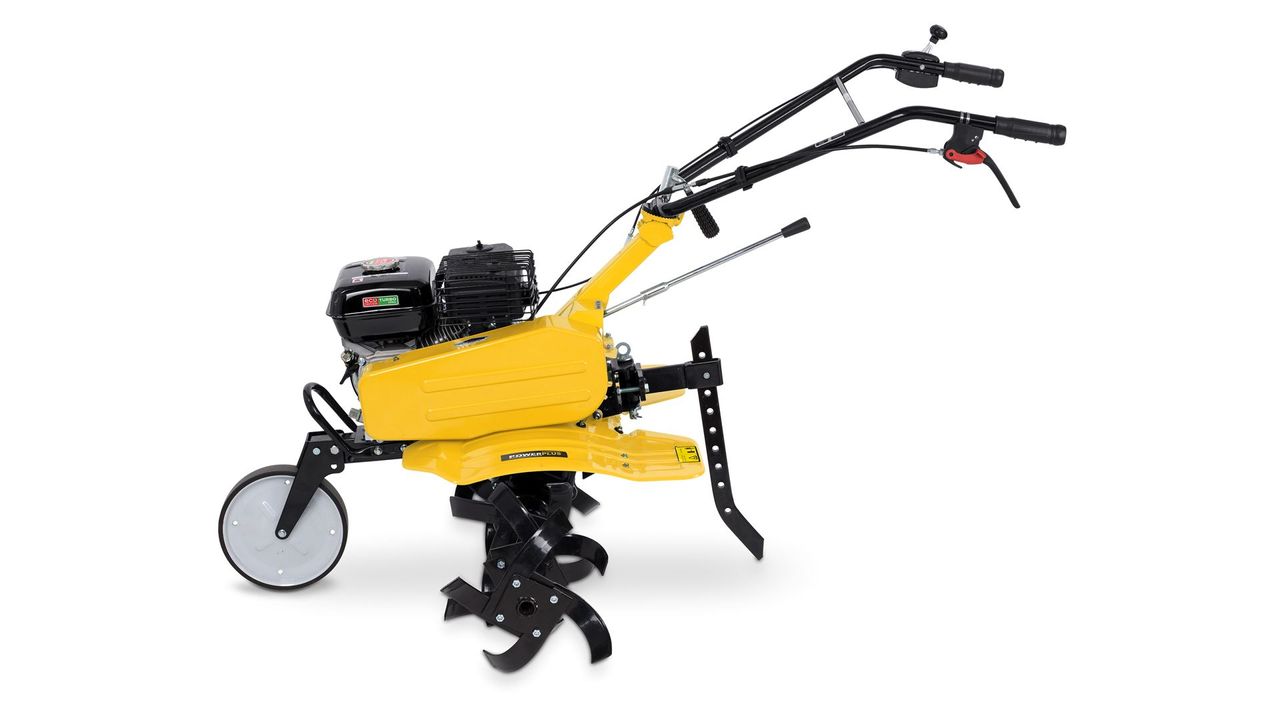 Powerplus 2in1 Bodenhacke Motorhacke Bodenfräse 7217, 4200 W