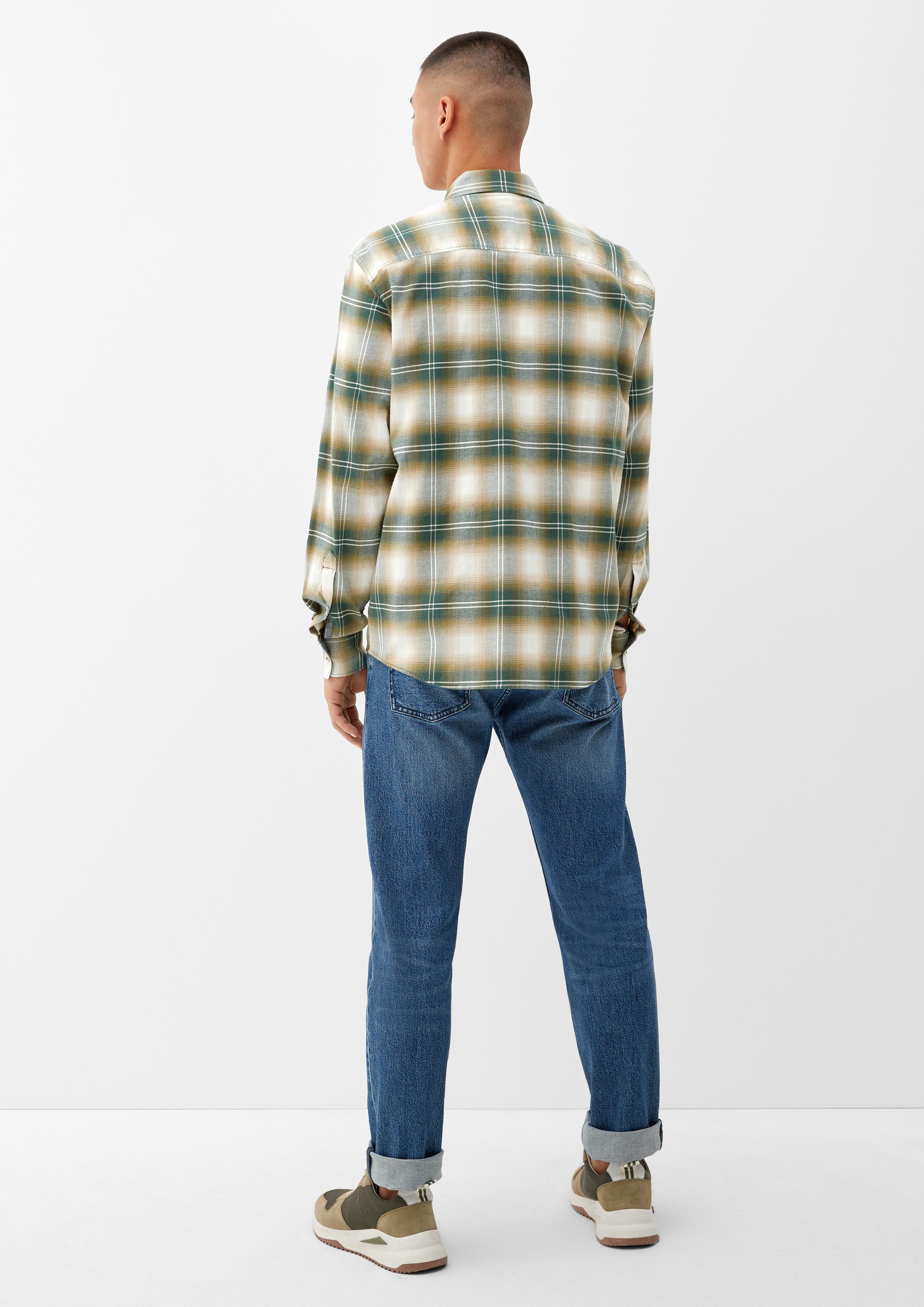 Regular: Kariertes Flanell-Hemd  2120973-78N6