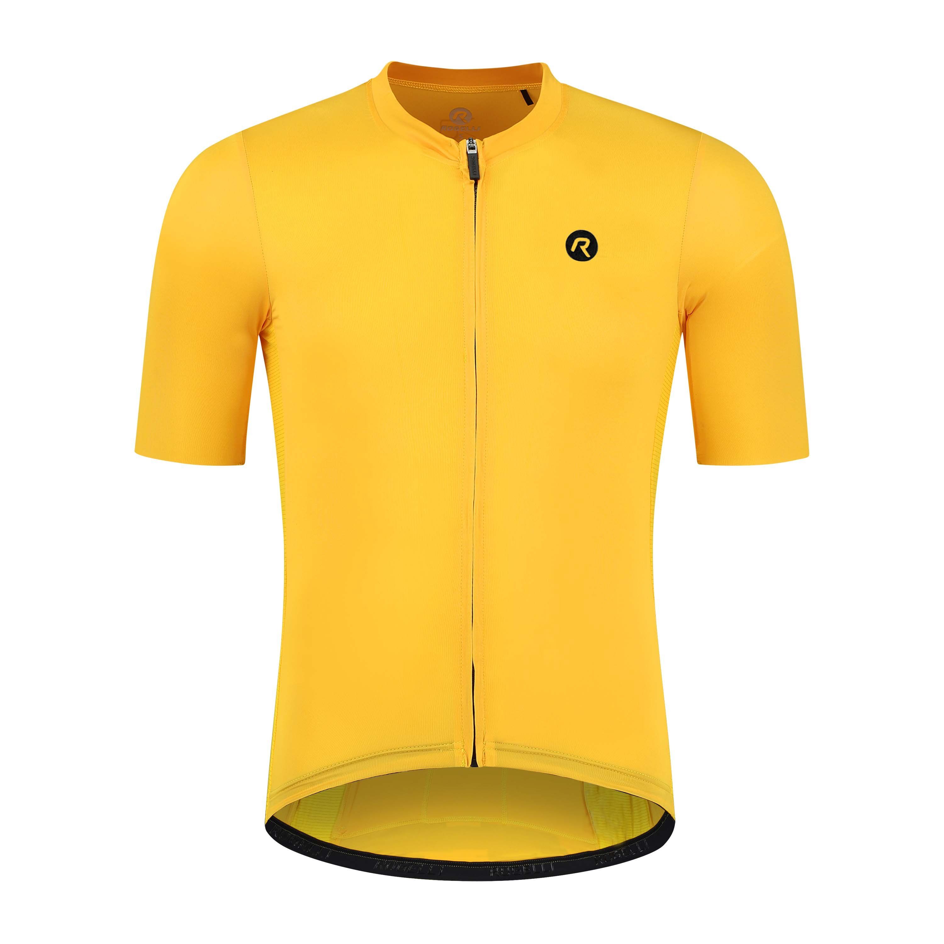 Rogelli Distance Gelb Herren Radtrikot Kurzarm