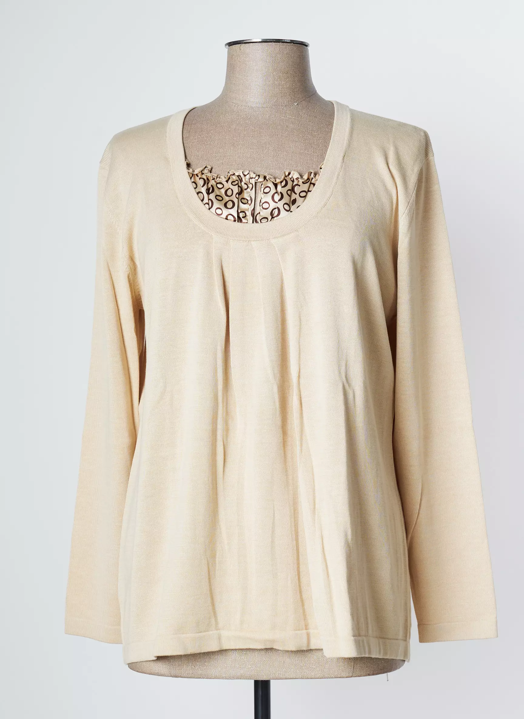 Zinzo Pulls Femme couleur beige