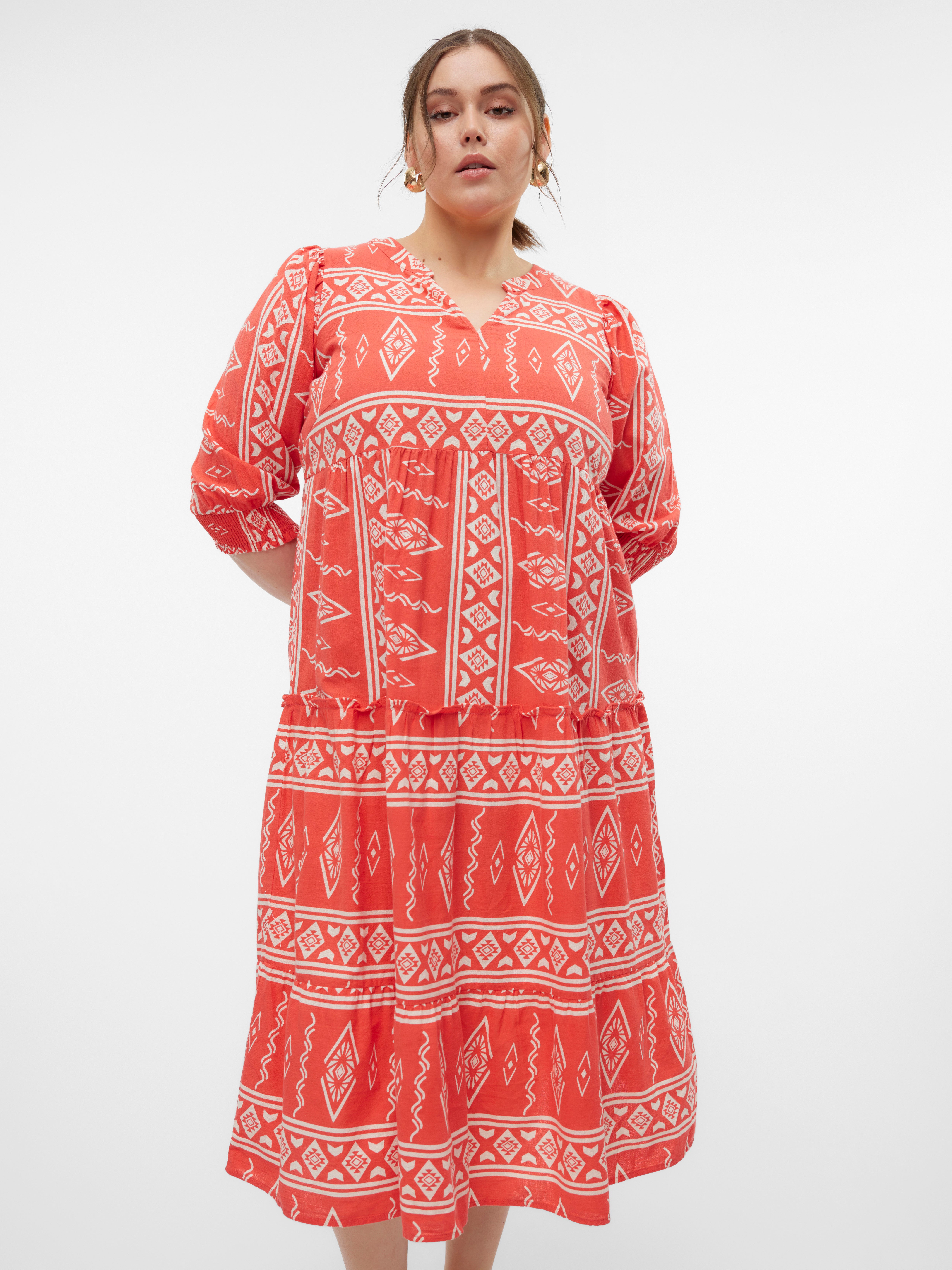 VMDICTHE Langes Kleid