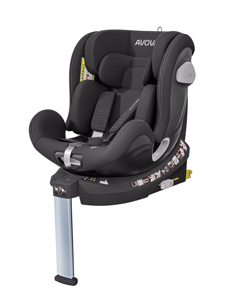AVOVA Avova Swan-Fix I-Size Reboard Kindersitz - Farbe: Pearl Black günstig kaufen onesize