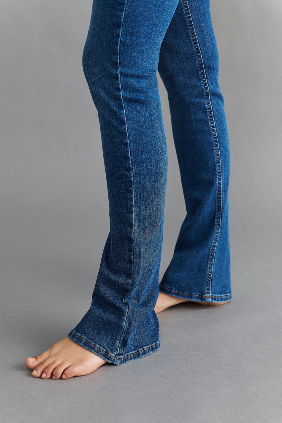 Slim bootcut jeans