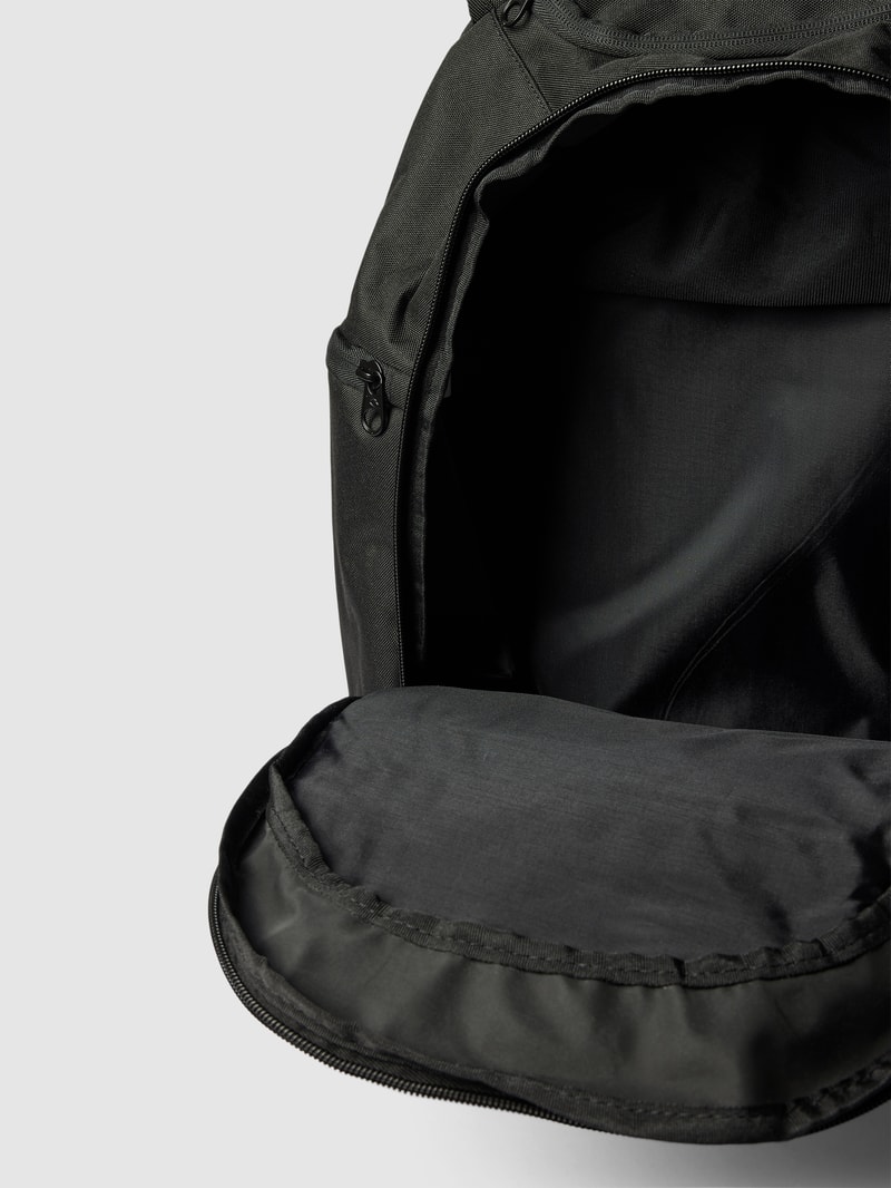 Rucksack mit Label-Stitching Modell 'POSSE' in schwarz