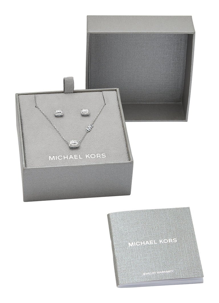 Set colier și cercei Michael Kors Premium (MKC1760CZSET)