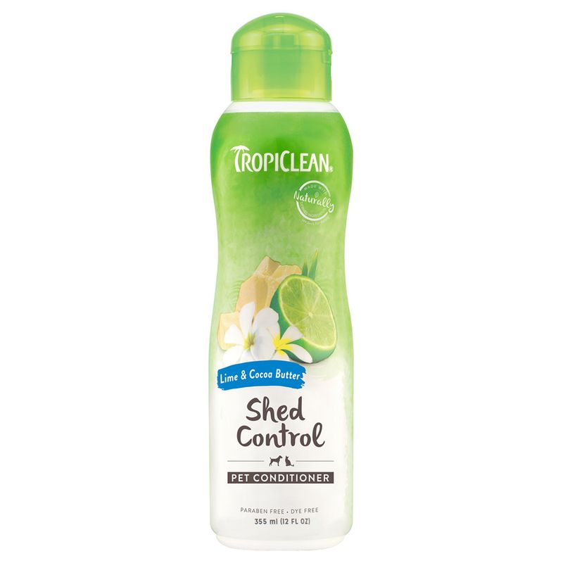 TropiClean Shed Control Lime & Cocoa Shampoo