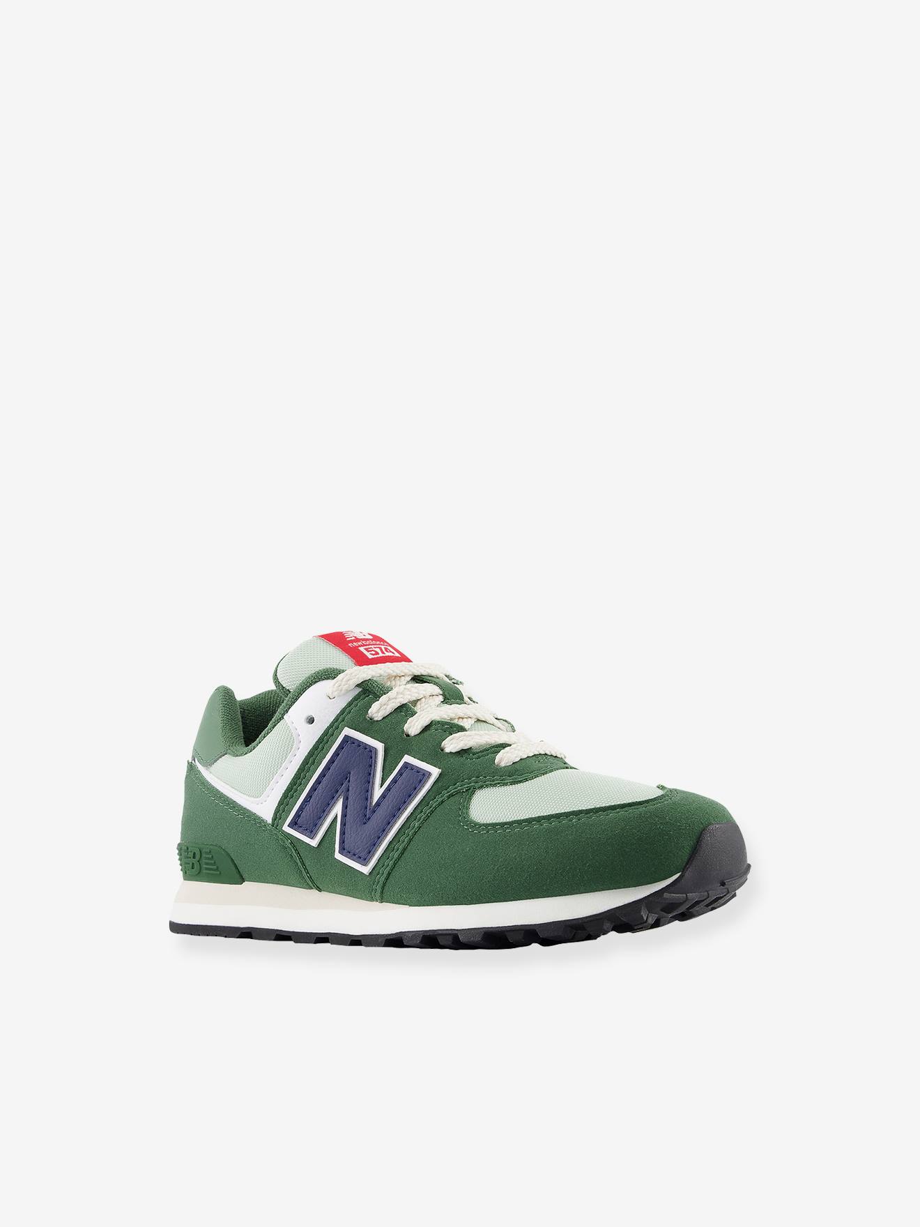 Baskets lacées enfant GC574HGB NEW BALANCE® vert