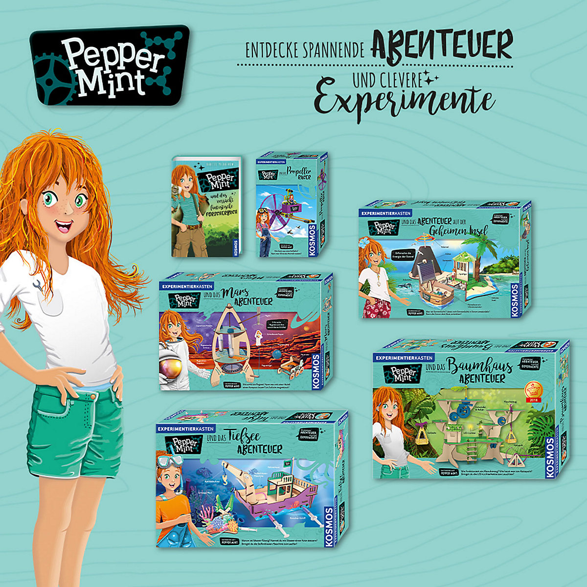 Pepper Mint und das Mars-Abenteuer