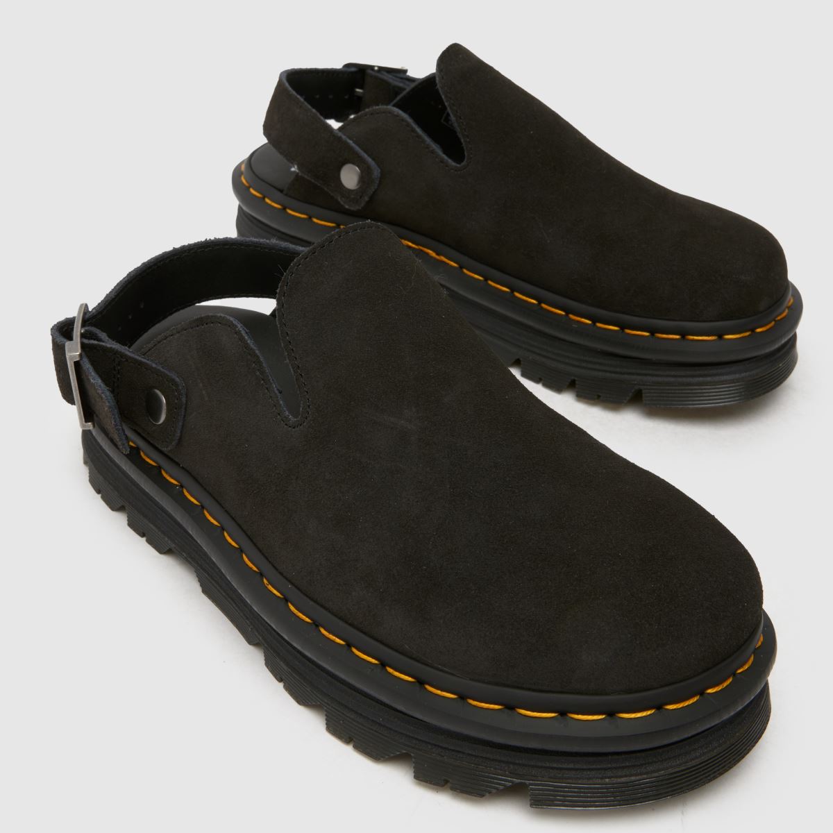 Dr. Martens Zebzag Öszvér Szandál Fekete Színben