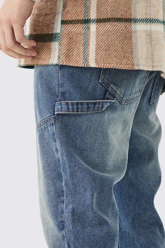 Tall Slim-Fit Schlagjeans