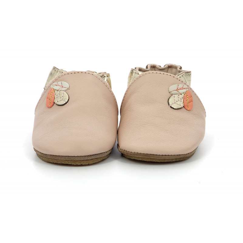 Chaussons cuir tannage végétal Leaf Season Crp