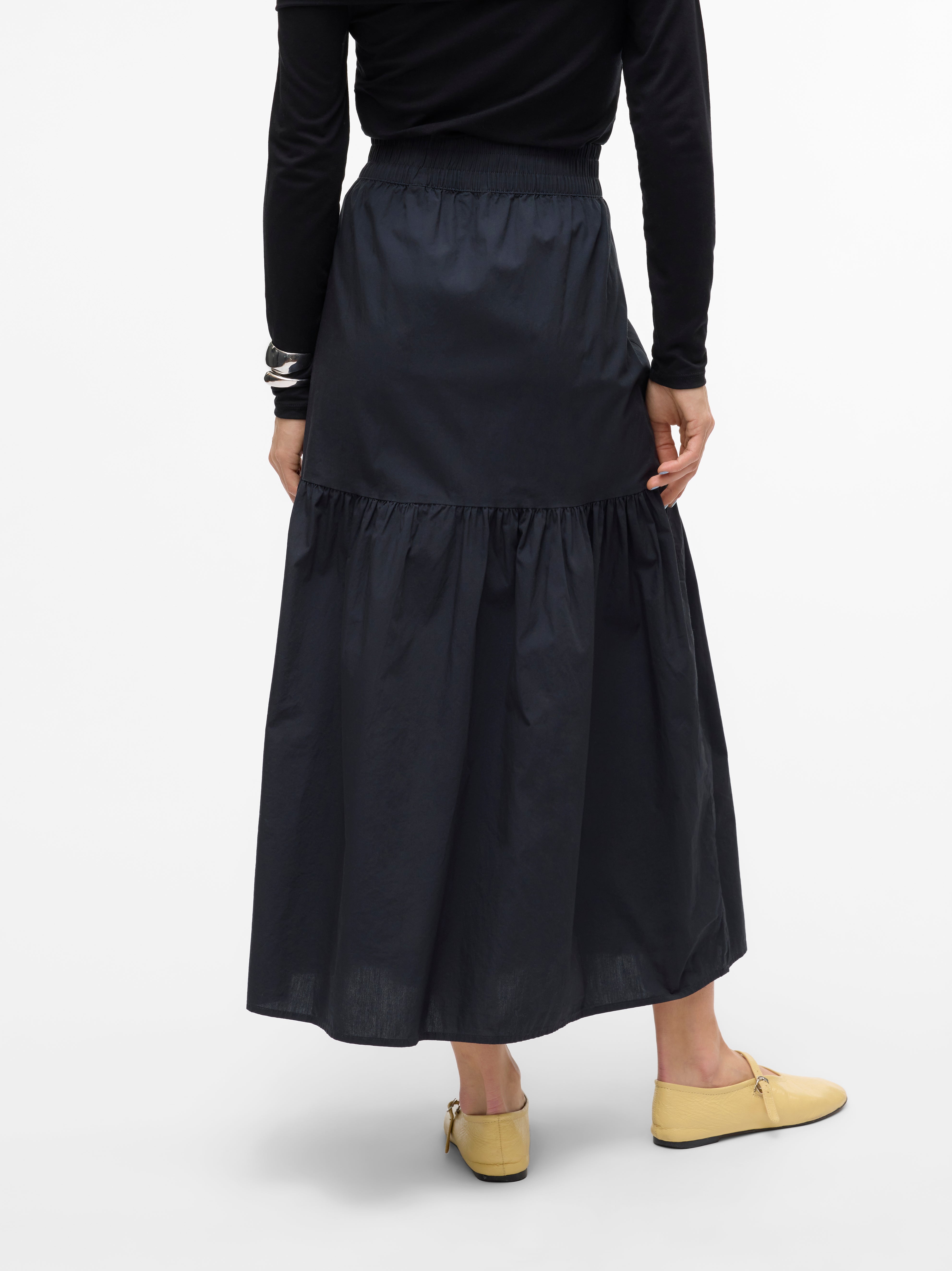VMCHARLOTTE Hohe Taille Langer Rock